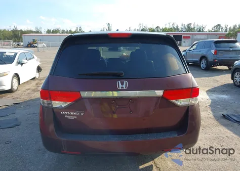 2014 Honda Odyssey Ex-L z USA, uszkodzony, nr VIN 5FNRL5H60EB098055
